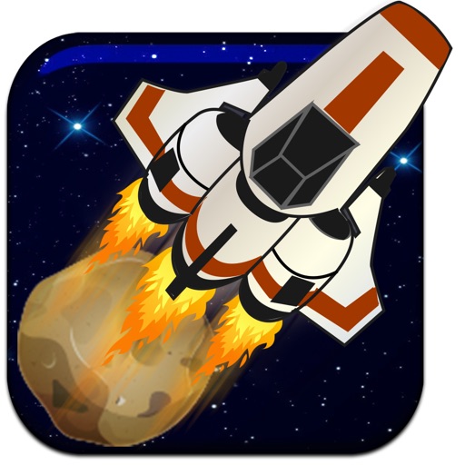 Escape The Space Asteroids - Amazing aeroplane speed challenge game icon