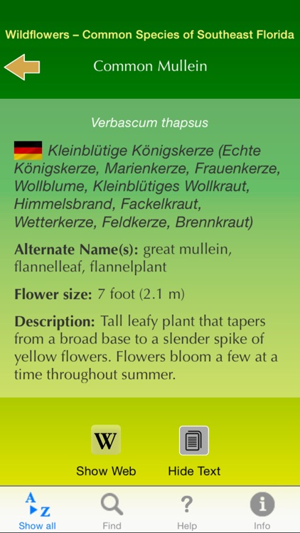 Wildflowers - Common Species of South Florida screenshot-3