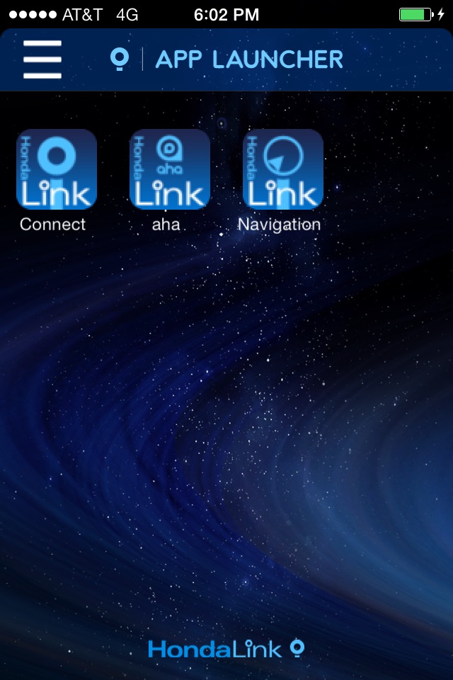 HondaLink App Launcher screenshot 2