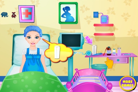My newborn baby - Girls games screenshot 2
