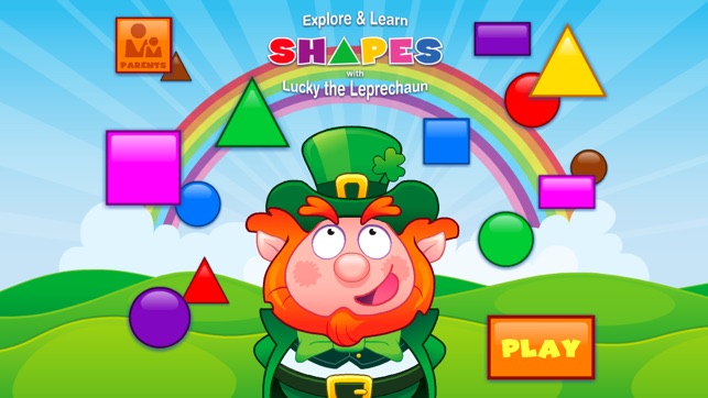 Shapes with Lucky the Leprechaun