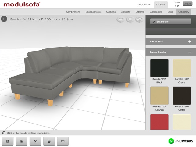 Modulsofa® – design your dream sofa