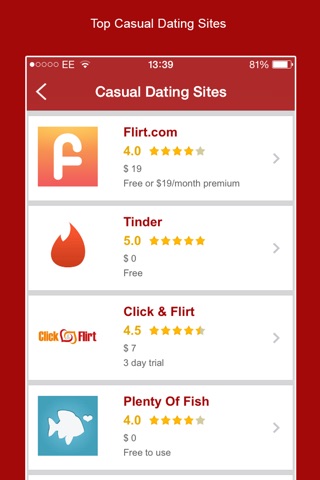 Casual Dating - Review the best date & friend finder sites to find adult buddies screenshot 2