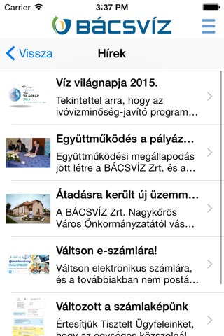 BÁCSVÍZ screenshot 3