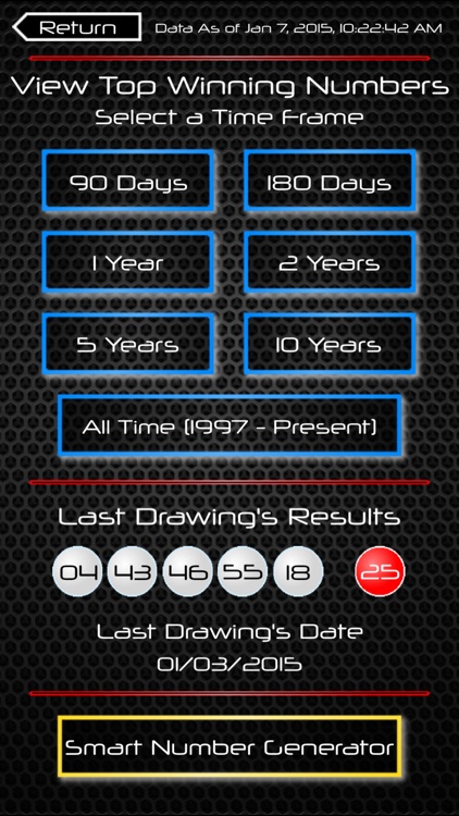 Powerball Smart Numbers screenshot-3