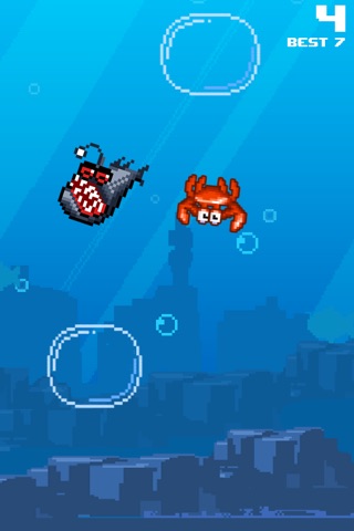 Snappy Crab - A Bubble Jumping Adventure screenshot 3