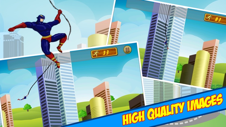 Superhero Swing Sequel - Rope n Fly Adventure Mania