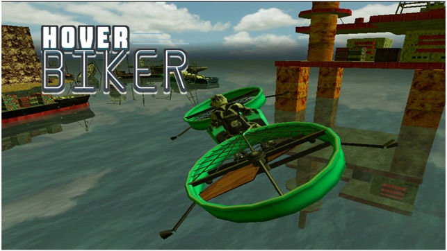 Hover Biker ( 3D Simulation Game )(圖2)-速報App