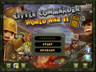 Screenshot 1 Little Commander - World War II TD iphone