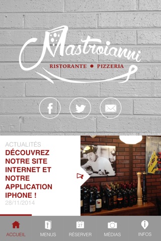 Mastroianni - Restaurant Paris screenshot 2