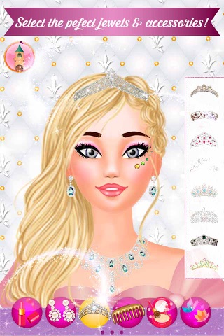 Princess Fashion Makeover - Design your fairy tale dress screenshot 3