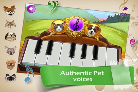 Amazing Pet Piano - Animal Orchestra Music HD screenshot 2