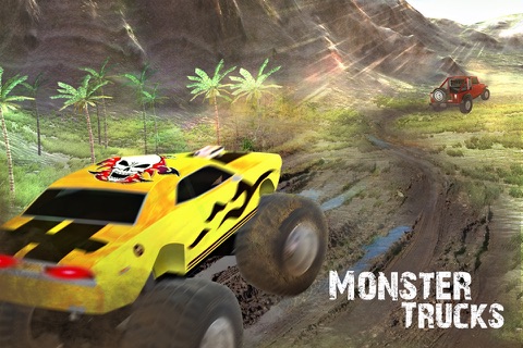 Off Road 4x4 Mountain Driving - Monster Trucks & Heavy SUV Jeeps Drive screenshot 4