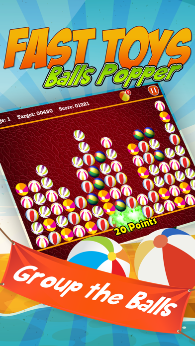 Fast Toy Balls Popper screenshot 1