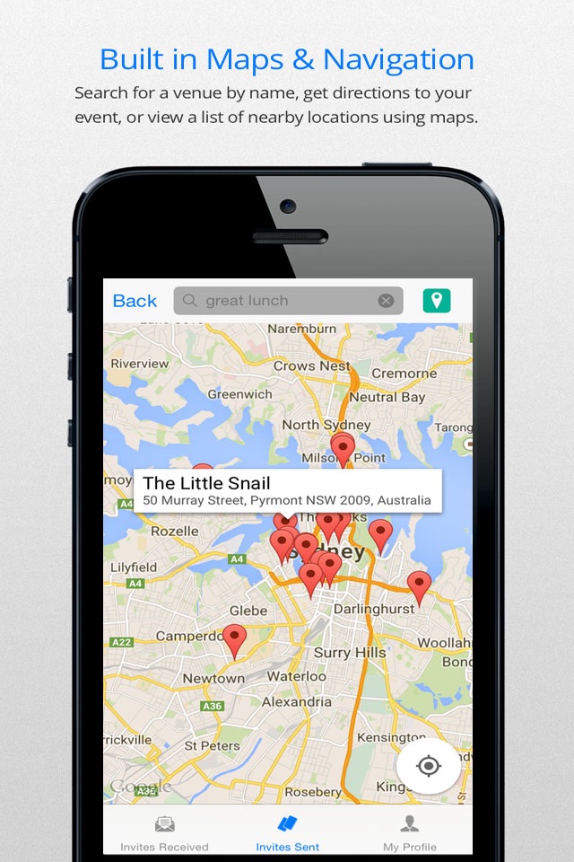 TravelVite — Invite Friends & Family to Any Location for Your Next Planned Event screenshot 3