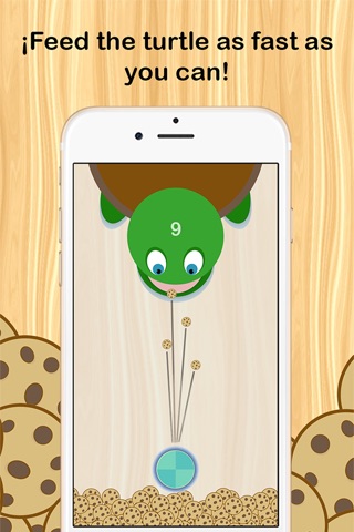 cookie Turtle Pet ¡Feed Me! - Free Game screenshot 2