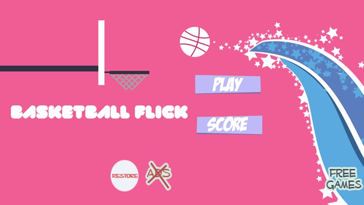 Basketball Flick - Dunk Slam Showdown