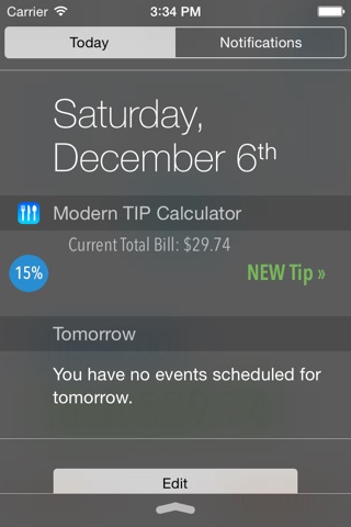 Modern TIP Calculator screenshot 2