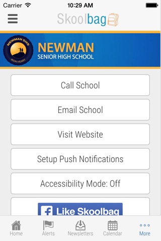 Newman Senior High School - Skoolbag screenshot 4