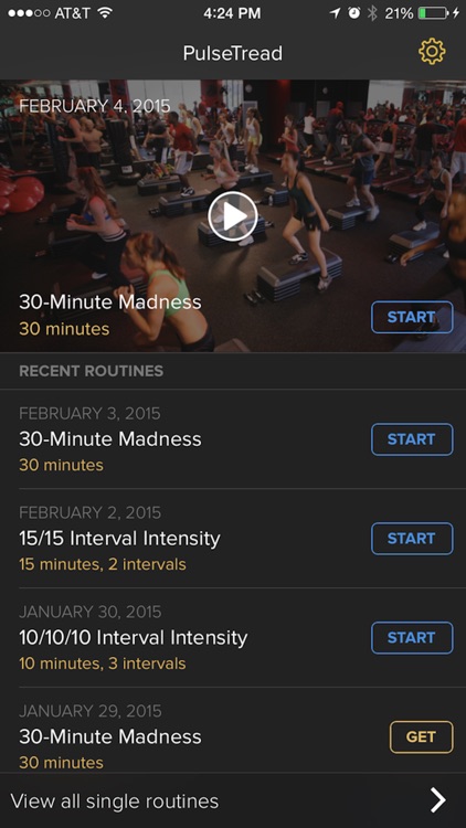 PulseTread - A New 30-Minute Cardio Routine Each Day