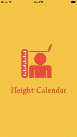 Game screenshot Height Tracking Calendar - Track your daily, weekly, monthly, yearly height and set personal goals mod apk