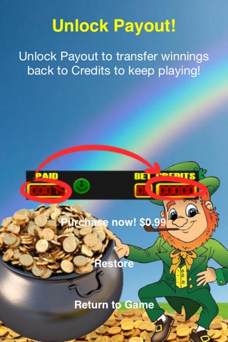 Lucky Leprechaun Slot Machine - Win St Patty's Day Pot of Gold Bonus screenshot 3