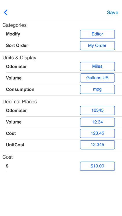 Fuel Log Evo - Vehicle Cost and Trip Management