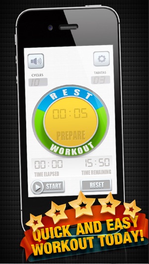 Tabata Timer X² - interval HIIT trainer 