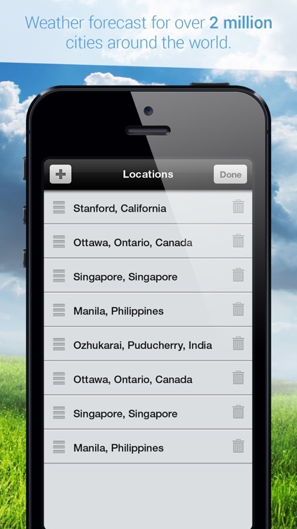 Weather Cast HD : Live World Weather Forecasts & Reports with World Clock for iPad & iPhone screenshot-4