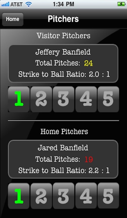My Pitch Count