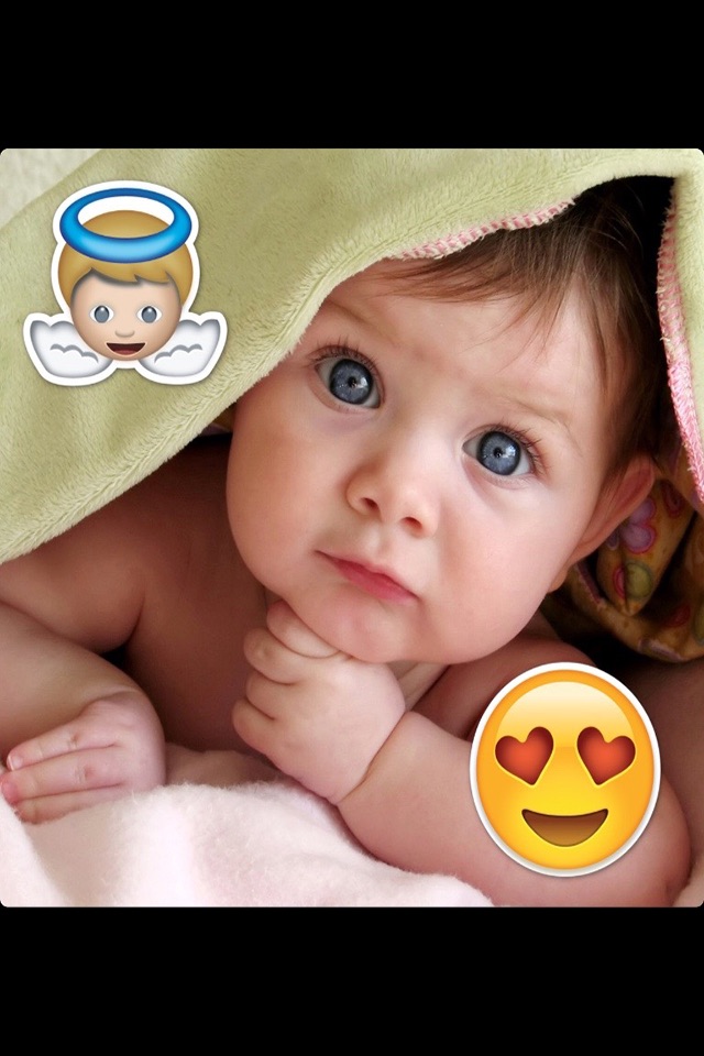 Simple Emoji Sticker - Best Photo Emoticon Maker with Picture Editor for Cute Camera Selfie screenshot 4