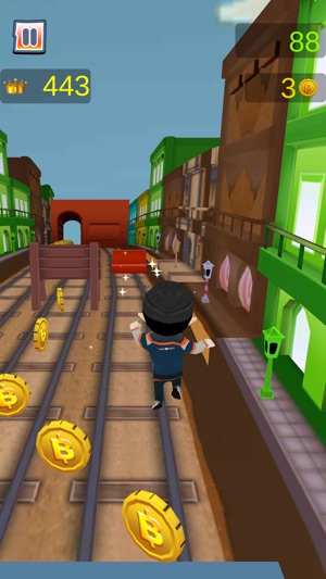 Subway Train Runner 3D - Become hipster and run this town!(圖3)-速報App