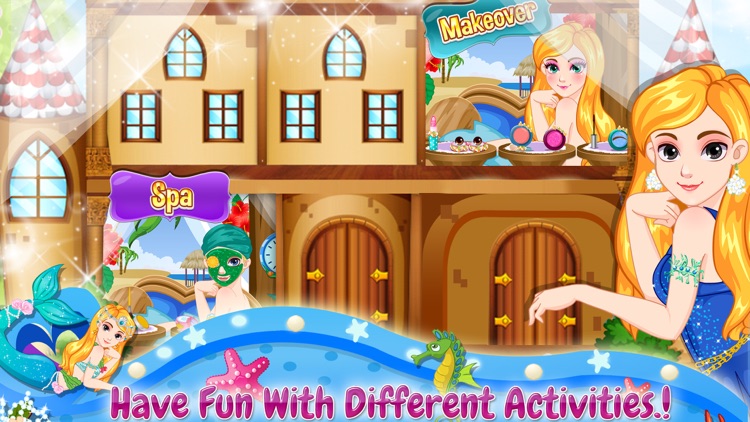 Mermaid Spa Makeover Salon screenshot-4