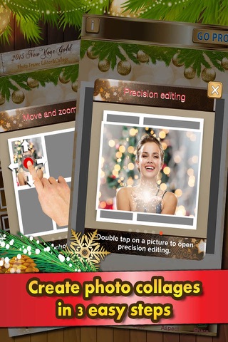 Happy New Year 2015 - Party Photo Collage Editor - Make Your New Year's Resolution FREE screenshot 2