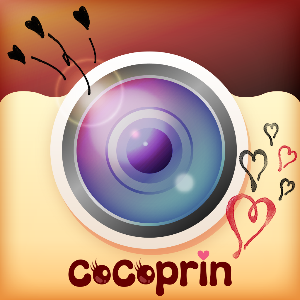 可愛くプリしてデコれる無料カメラアプリcocoprinで簡単写真加工 Iphoneアプリ Applion