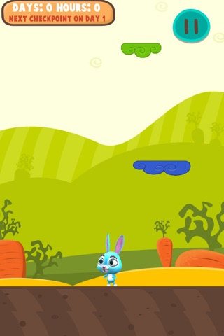 Bunny Hop Game › Hopping & Jumping Rabbit Platformer screenshot 2