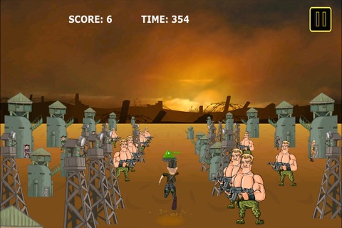 Army Commando Trooper Arms Run: Escape the Great Trenches Mayhem Pro screenshot 2
