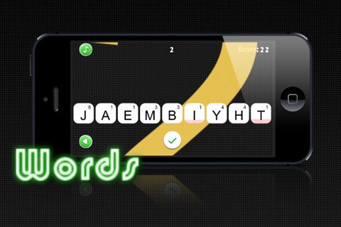 Nothing but Words - Unscramble letters and find the words in an original free puzzle game screenshot 2