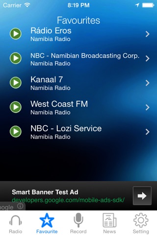 Namibia Radio News Music Recorder screenshot 3
