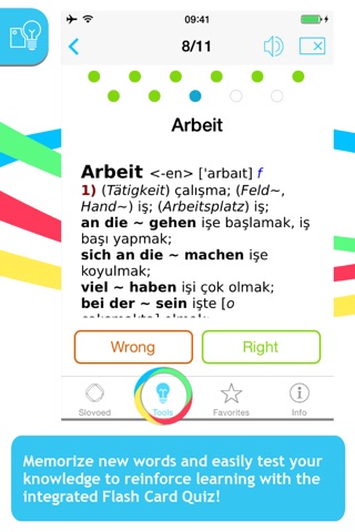 German <-> Turkish Slovoed Classic talking dictionary screenshot 4