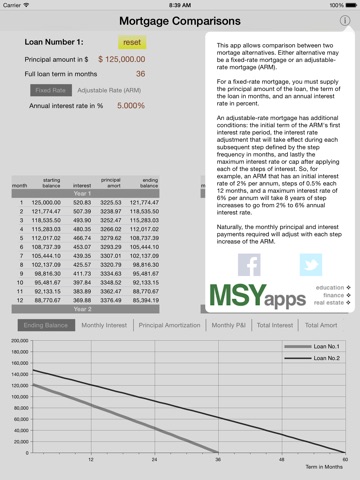 Quick Mortgage Comparisons screenshot 2