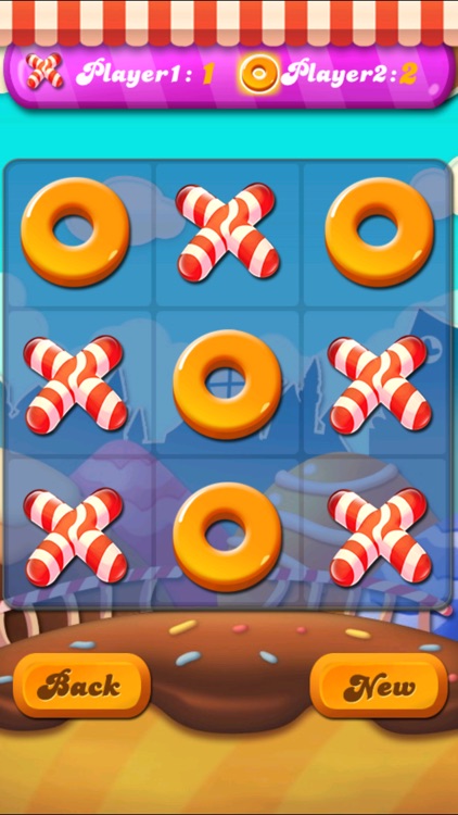 Candy Tic Tac Toe