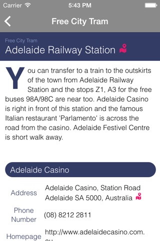 Free Ride Adelaide - 98&99 Bus, Free City Tram screenshot 3