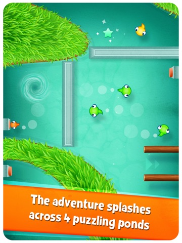 Скачать игру Tasty Tadpoles - Fun puzzle action for the whole family