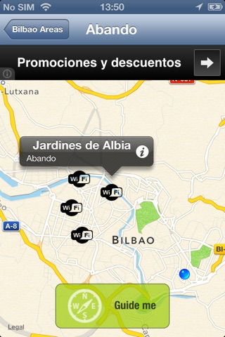 Bilbao Wifi screenshot 3