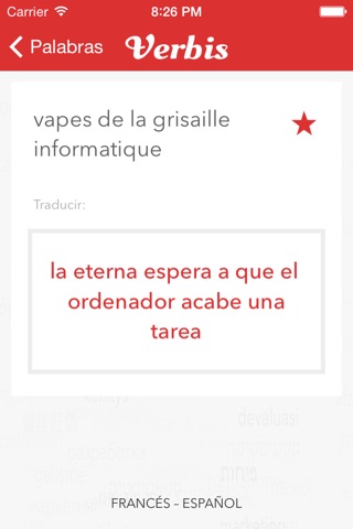 Verbis Diccionario Español-Francés de Administración screenshot 3