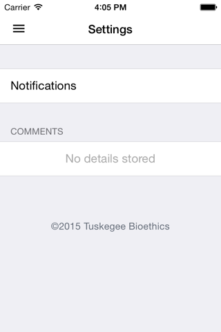 Tuskegee National Center for Bioethics in Research and Health Care screenshot 4