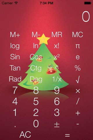 Calculus Plus - Christmas Calculator screenshot 4