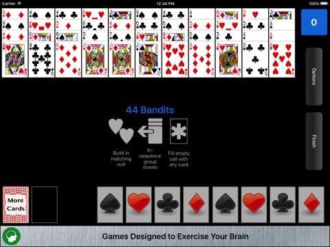 44 Thieves Solitaire screenshot 4