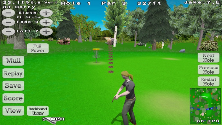 Disc Golf 3D Lite screenshot-4